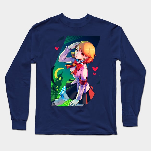 Yukari Takeba Long Sleeve T-Shirt by alinalal